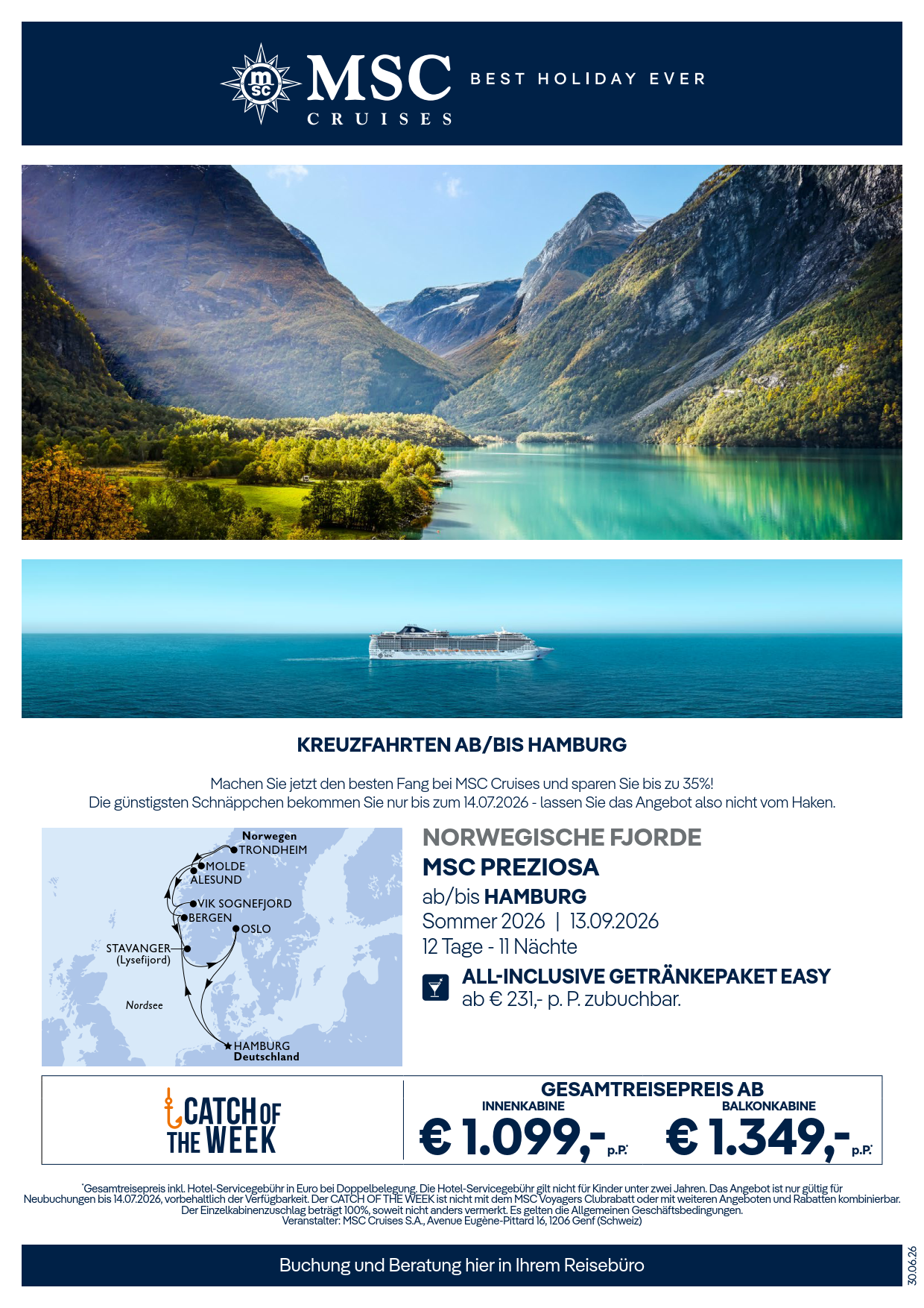 MSC Catch of the Week, gültig bis 14.07.2026